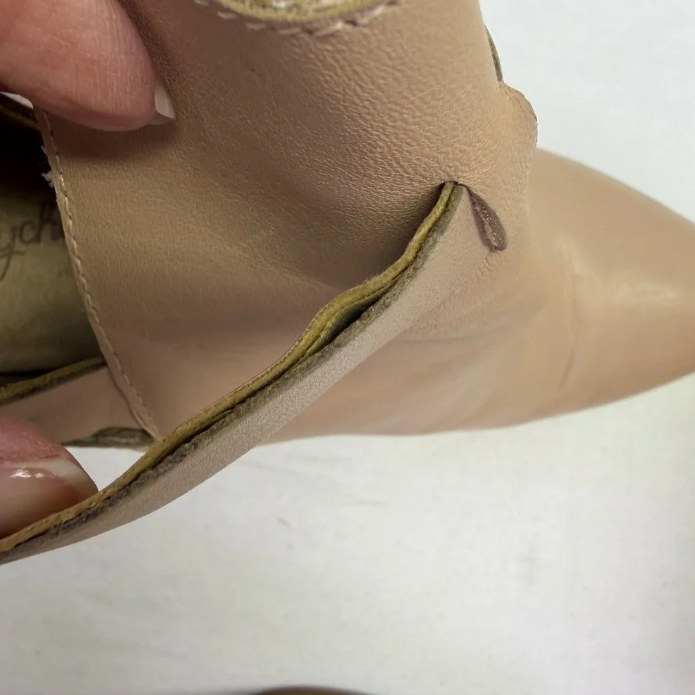 Seychelles leather wedge
